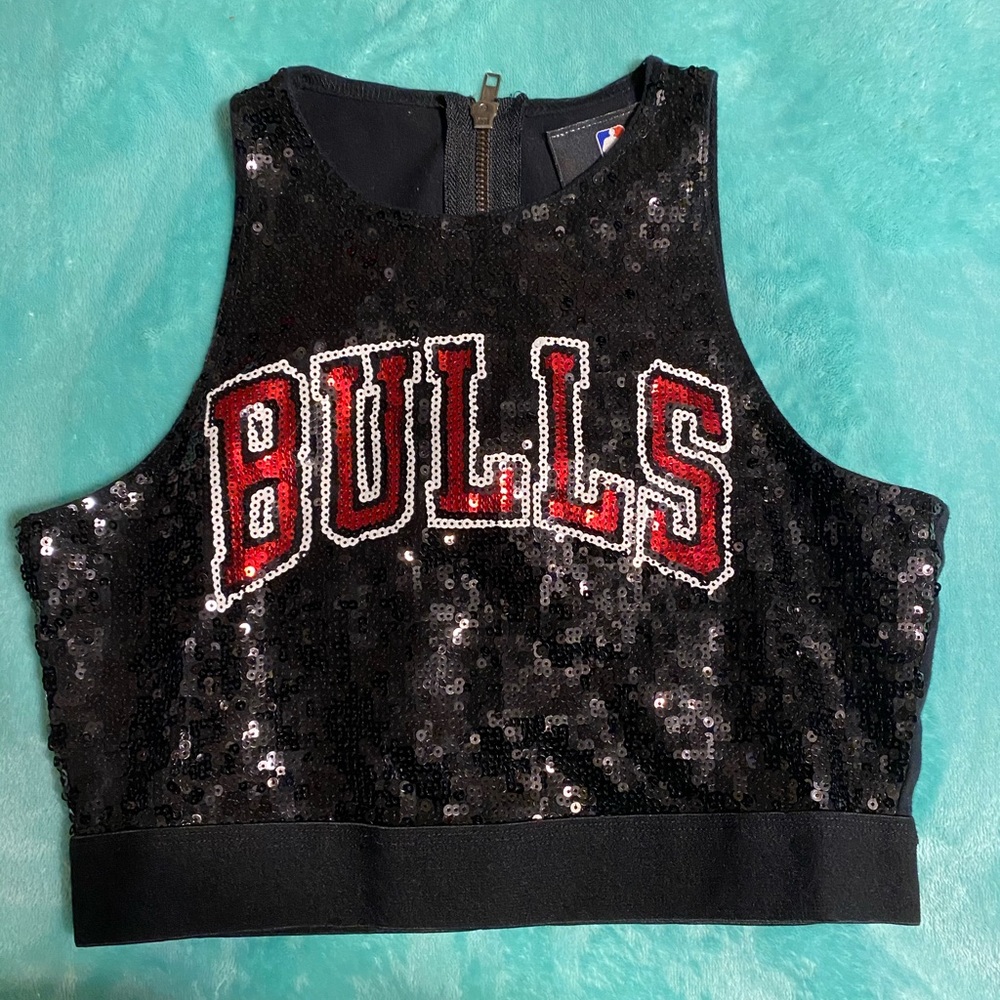 NBA Bulls Crop Top